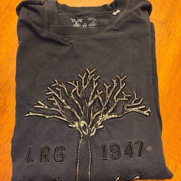 Rare Vintage LRG Men's Black Graphic T-Shirt - Picture 9 of 10